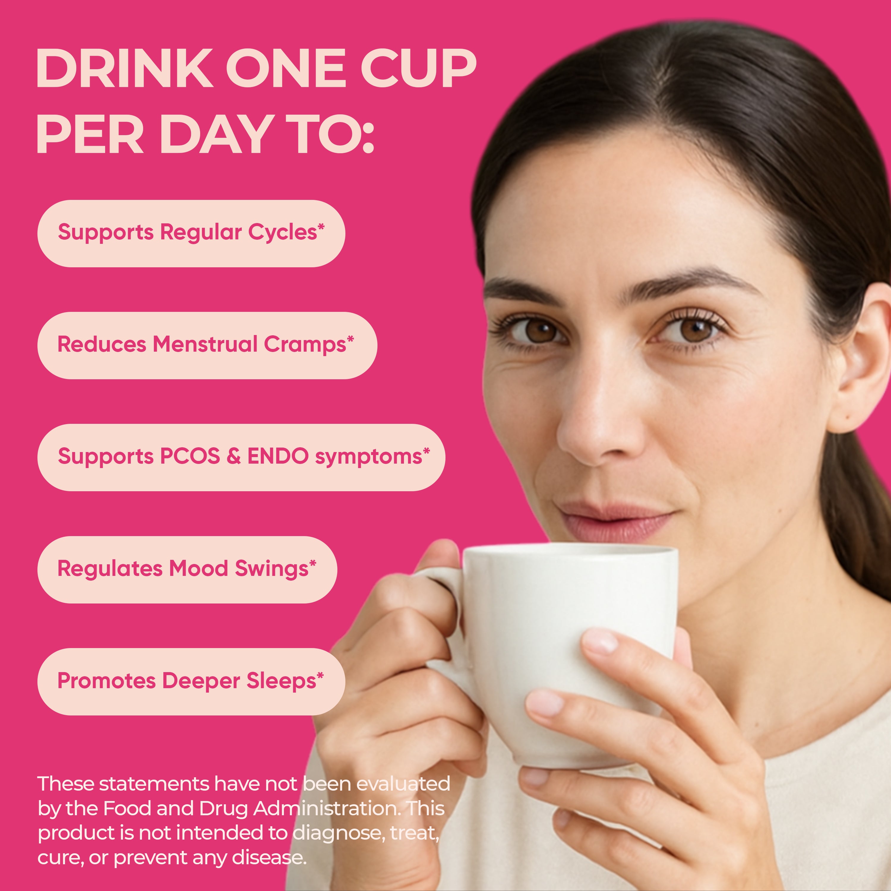 Happy Floow Period Support Tea - Cinnamon Flavored