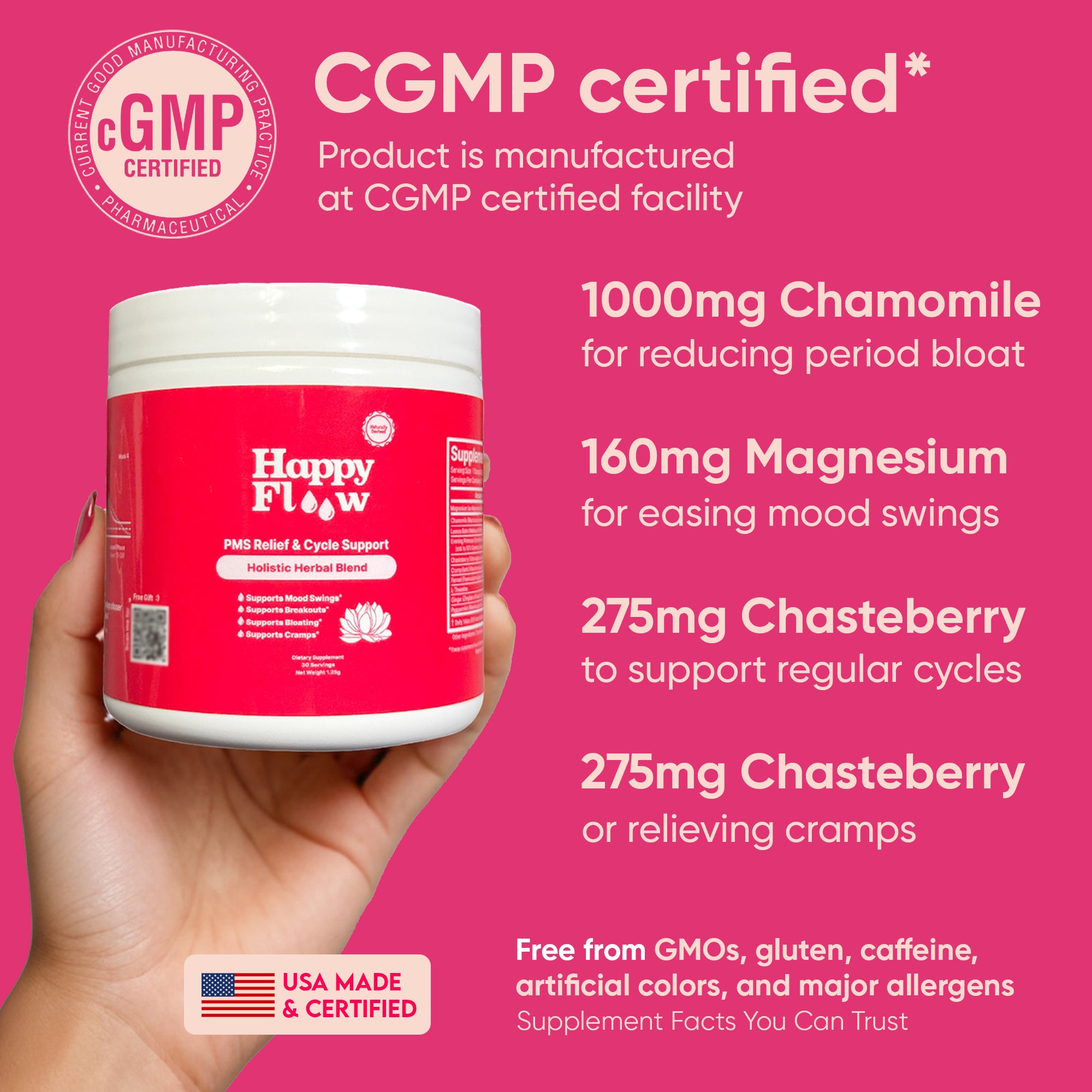 Happy Floow Period Support Tea - Cinnamon Flavored