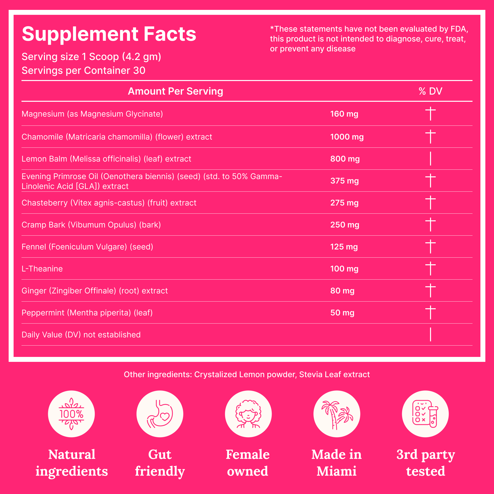 Happy Floow Period Support Tea - Cinnamon Flavored